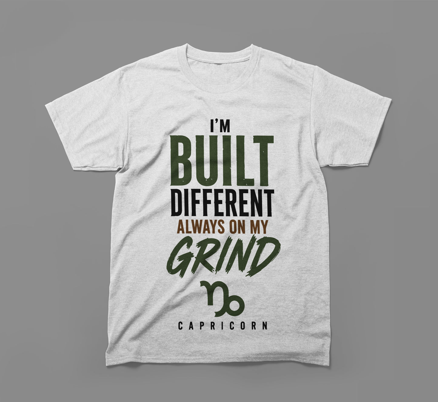 capricorn zodiac shirt - i’m built different