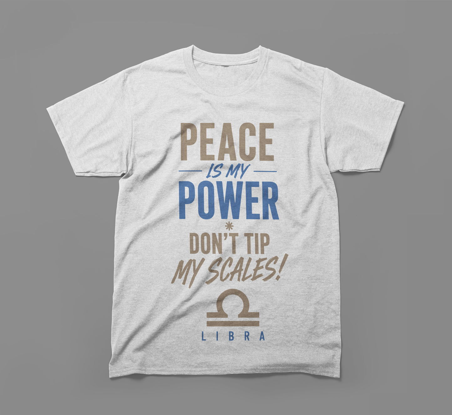 libra zodiac shirt - peace is my power