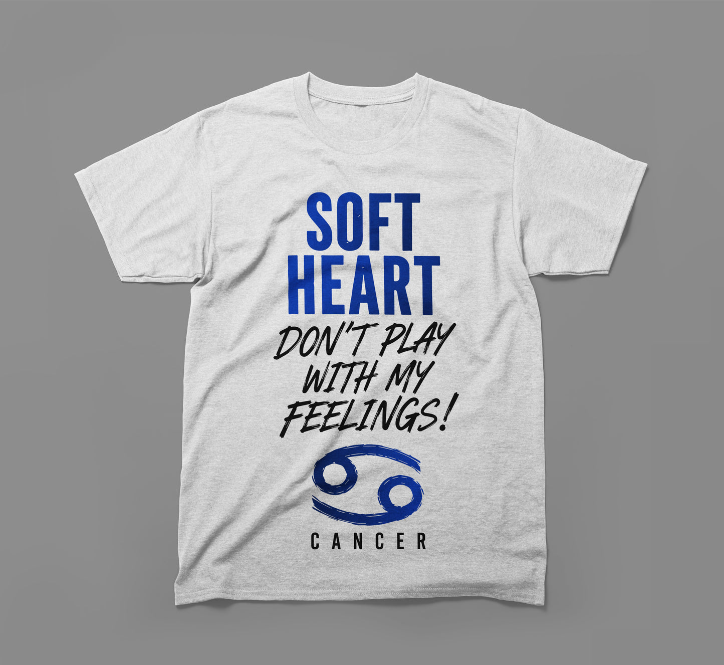 cancer zodiac shirt - soft heart