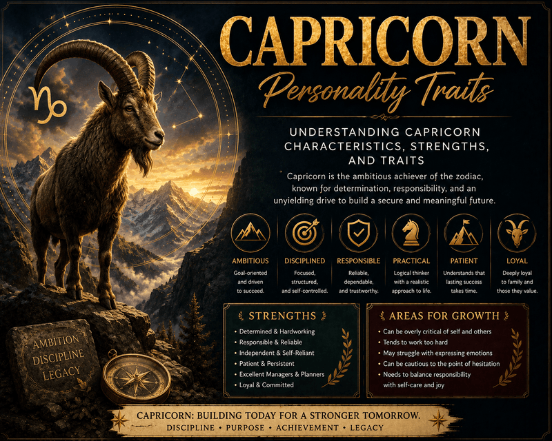 capricorn personality traits