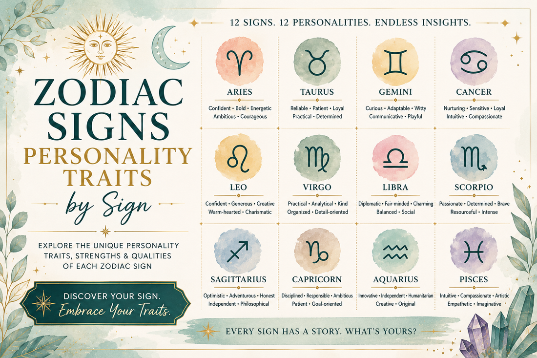 Zodiac Signs Personality Traits guide