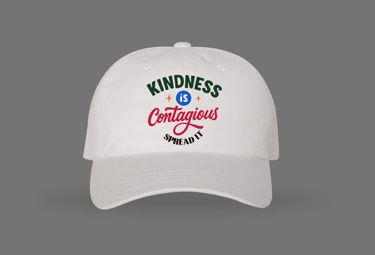 Kindness Is Contagious White Hat
