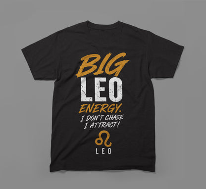 Leo Zodiac Shirt - Big Leo Energy