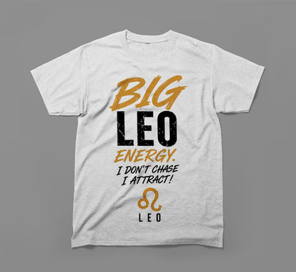 Leo Zodiac Shirt - Big Leo Energy