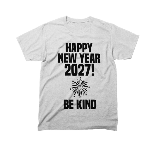 Happy New Year 2027 Fireworks T-Shirt – Light Up 2027