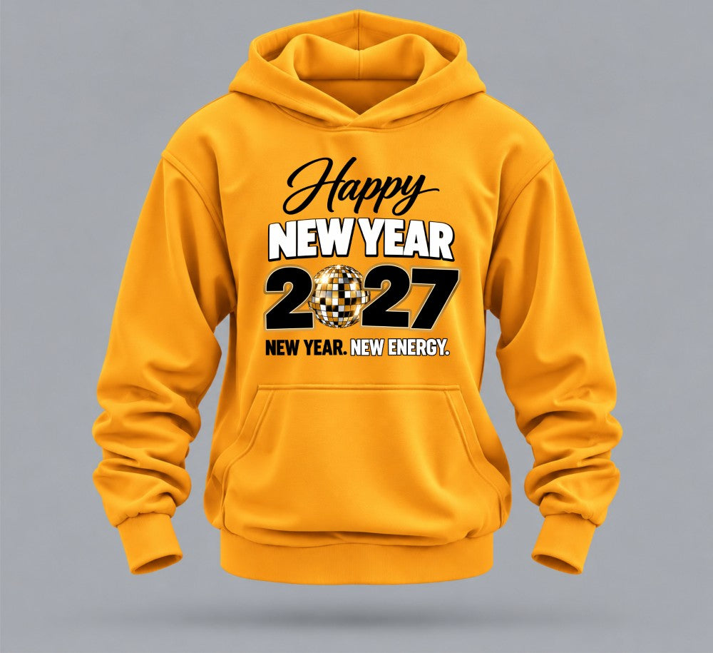 happy new year 2027 hoodie – new year, new energy
