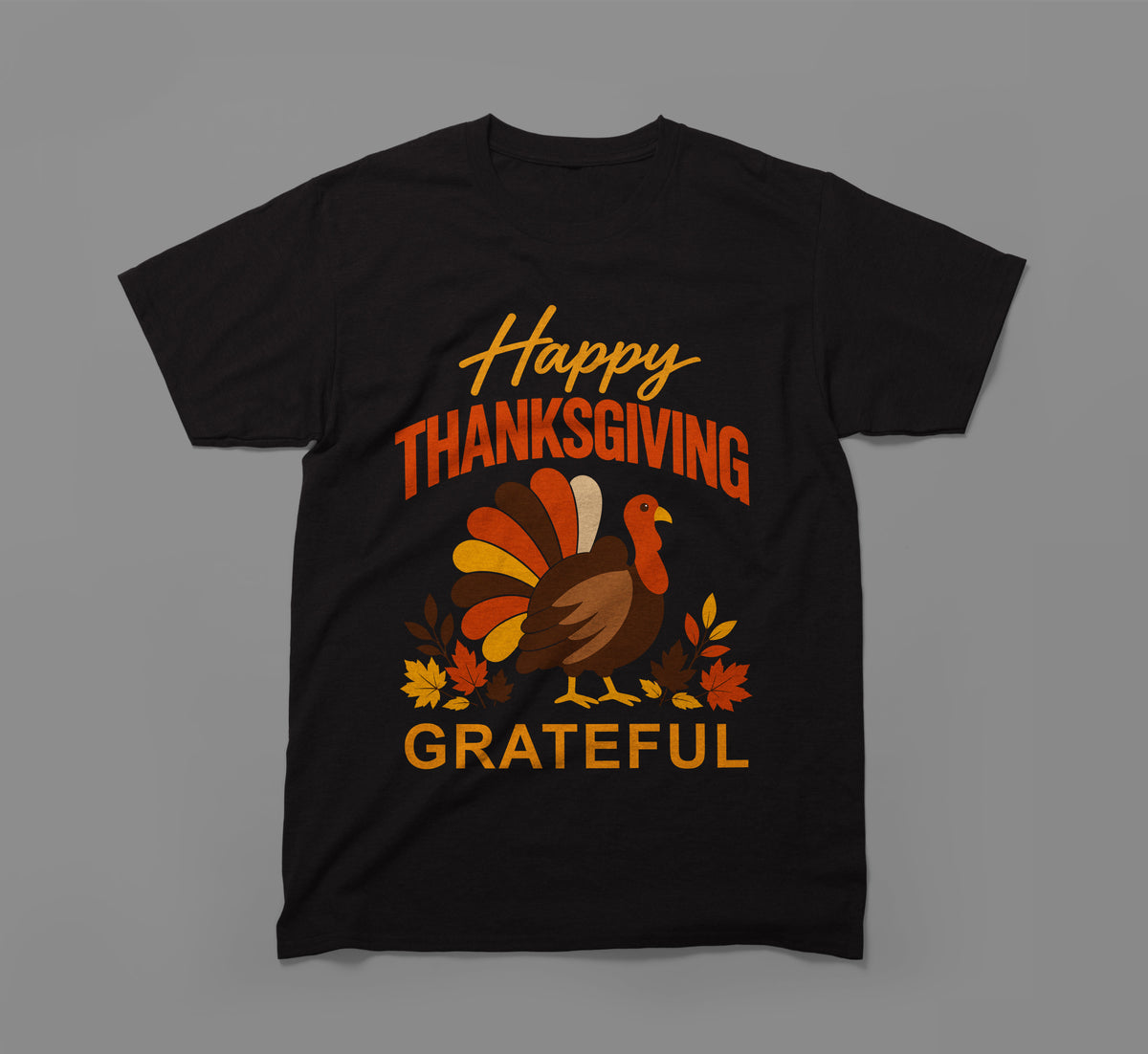 happy thanksgiving grateful t-shirt – gratitude & giving thanks