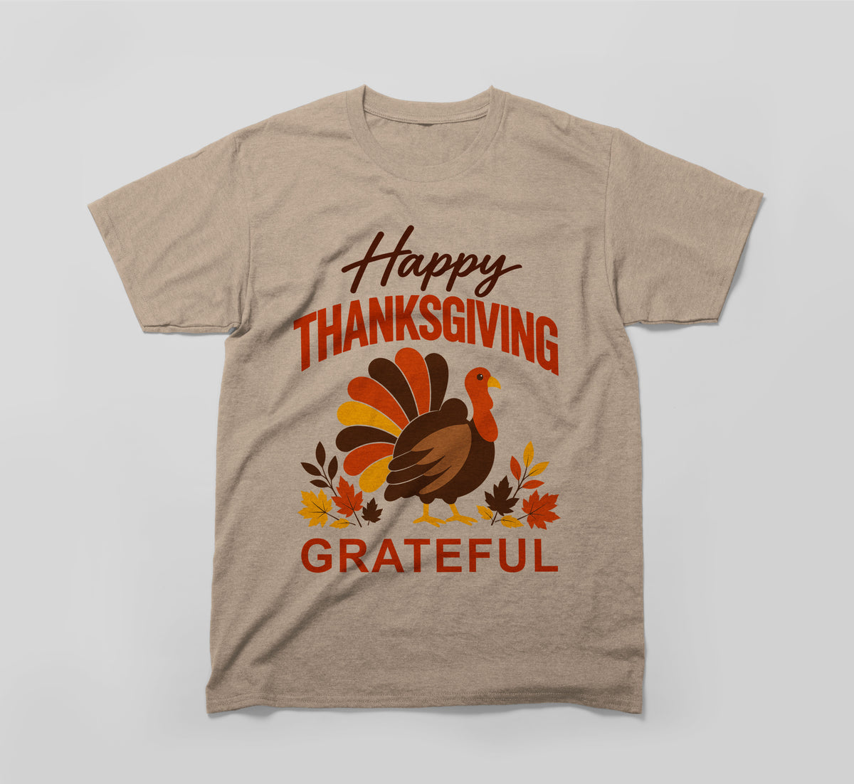 happy thanksgiving grateful t-shirt – gratitude & giving thanks