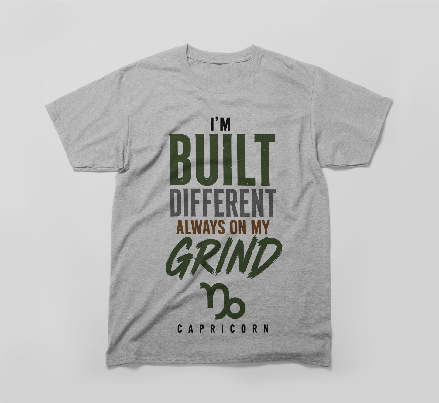capricorn zodiac shirt - i’m built different