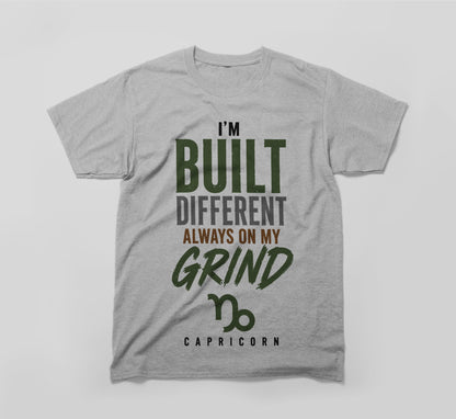 Capricorn Zodiac Shirt - I’m Built Different