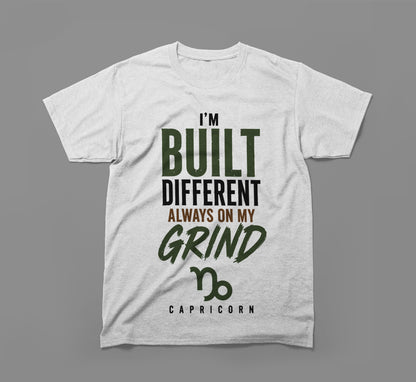 Capricorn Zodiac Shirt - I’m Built Different