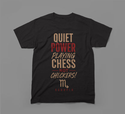 Scorpio Zodiac Shirt - Quiet Power
