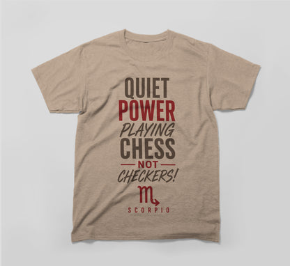 Scorpio Zodiac Shirt - Quiet Power