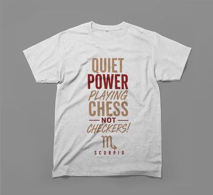 Scorpio Zodiac Shirt - Quiet Power
