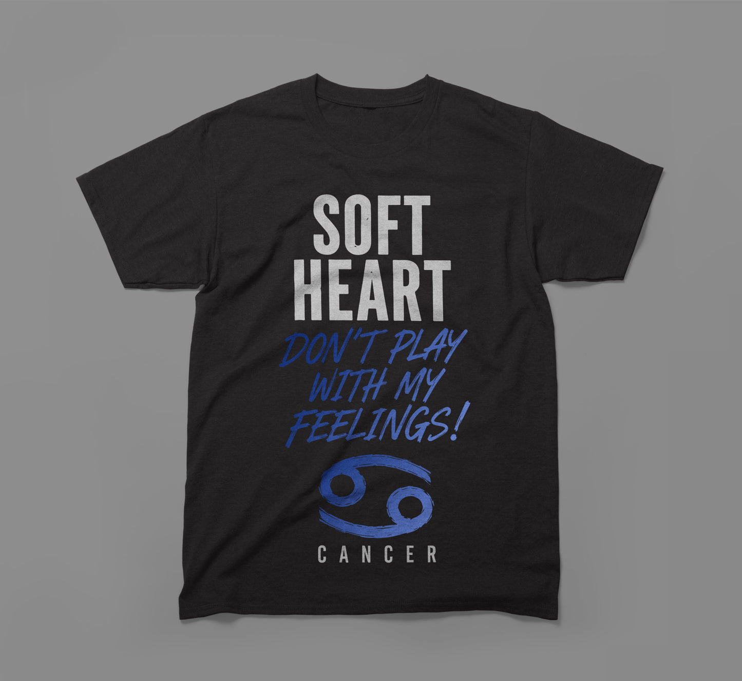 cancer zodiac shirt - soft heart