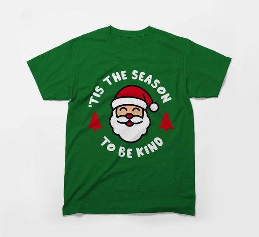 Tis The Season Santa Red