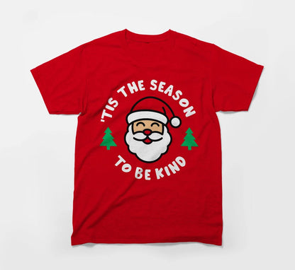 Tis The Season Santa Red